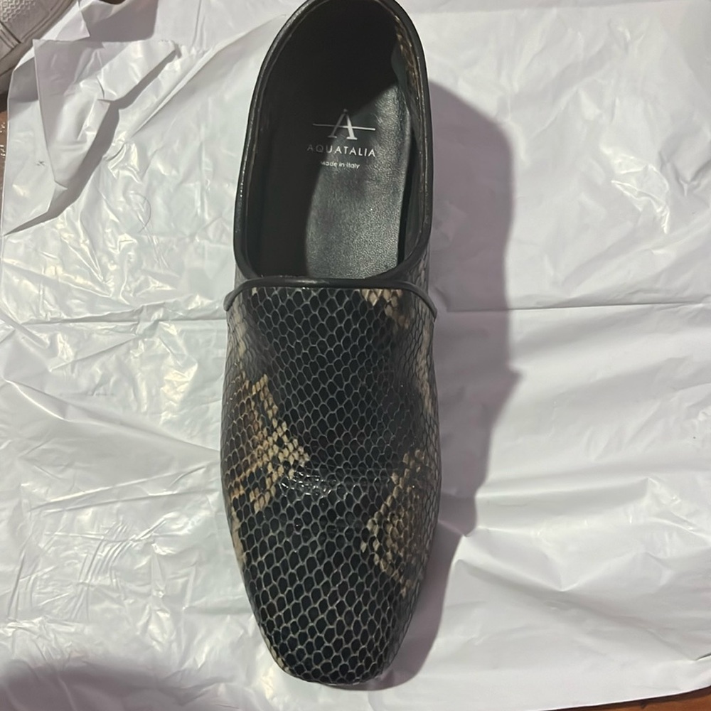 Aquatalia snake print revy